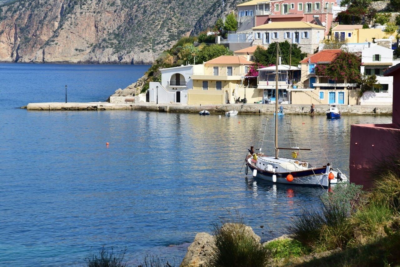 Assos harbour, Kefalonia
